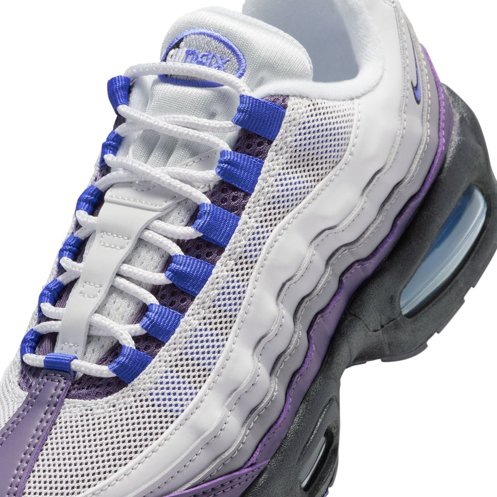 PHOTON DUST/SAPPHIRE-DARK RAISIN - Nike Air Max 95 GS - product image from the listing.