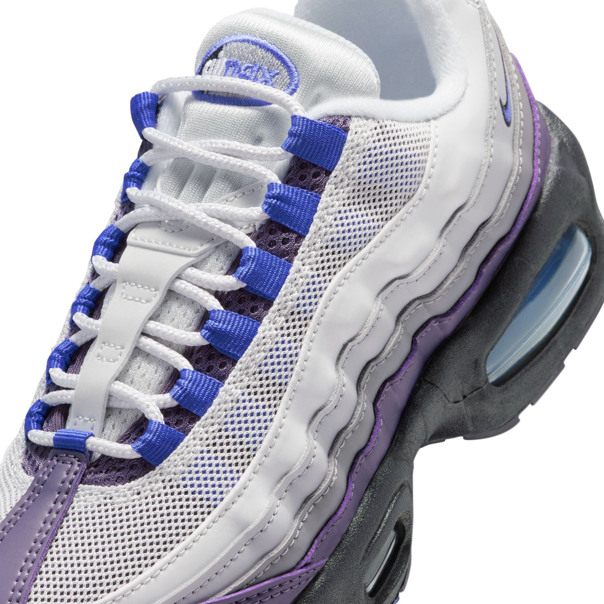 PHOTON DUST/SAPPHIRE-DARK RAISIN - Nike Air Max 95 GS - product image from the listing.