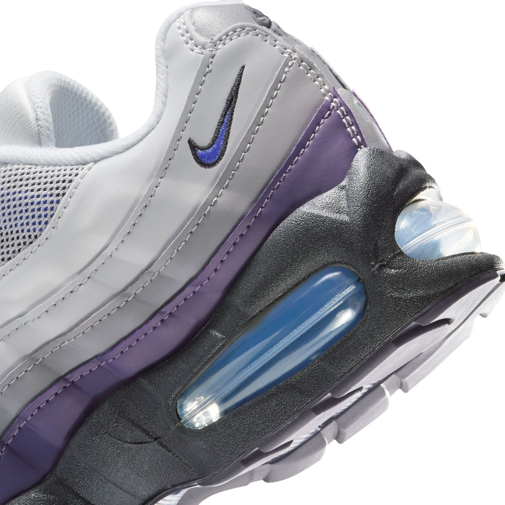 PHOTON DUST/SAPPHIRE-DARK RAISIN - Nike Air Max 95 GS - product image from the listing.