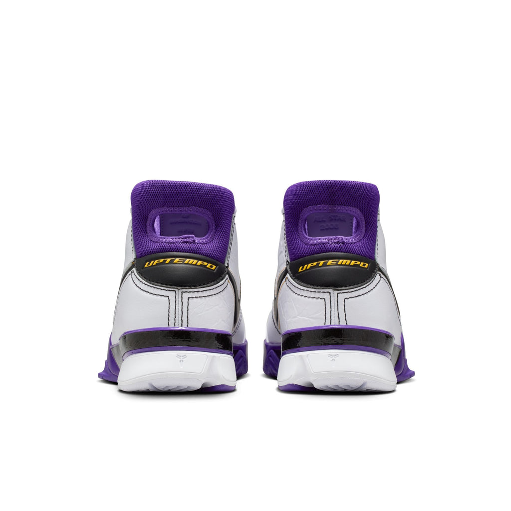Kobe 1 Protro "81-pt Game" - WHITE/BLACK-COURT PURPLE for Men - product image from the listing.