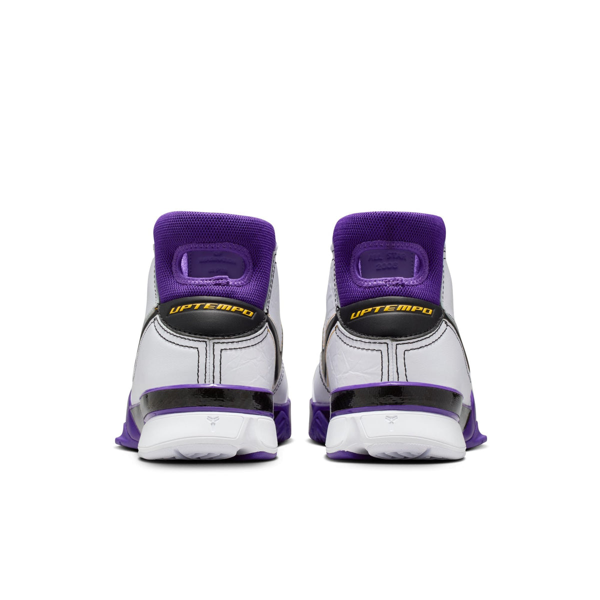 Kobe 1 Protro "81-pt Game" - WHITE/BLACK-COURT PURPLE for Men - product image from the listing.