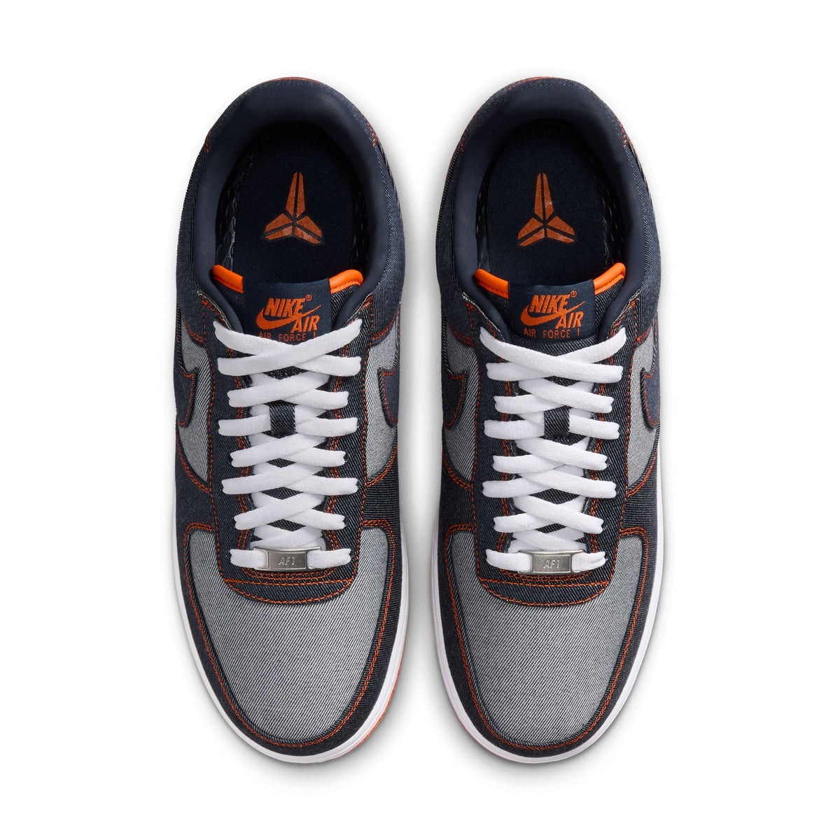 Nike Air Force 1 Low Protro - OBSIDIAN/SAFETY ORANGE-WHITE for Men - product image from the listing.