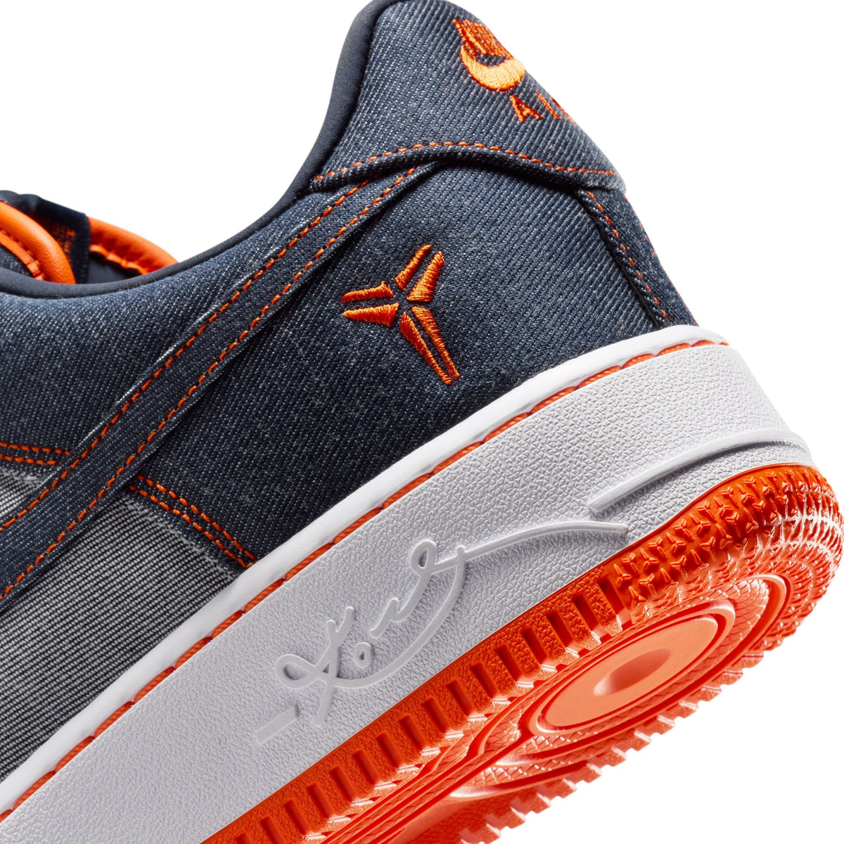 Nike Air Force 1 Low Protro - OBSIDIAN/SAFETY ORANGE-WHITE for Men - product image from the listing.
