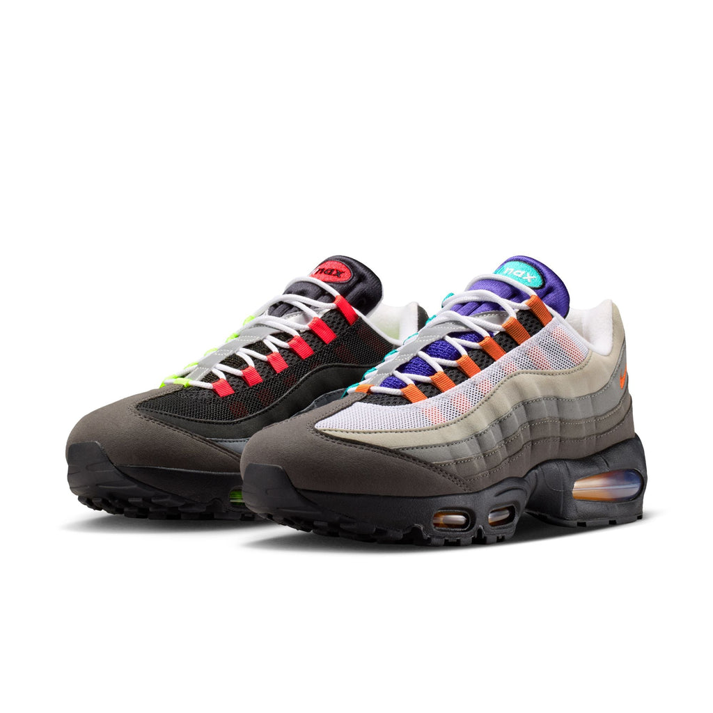 Nike Air Max 95 Big Bubble Premium - BLACK/VOLT-WHITE for Men - product image from the listing.