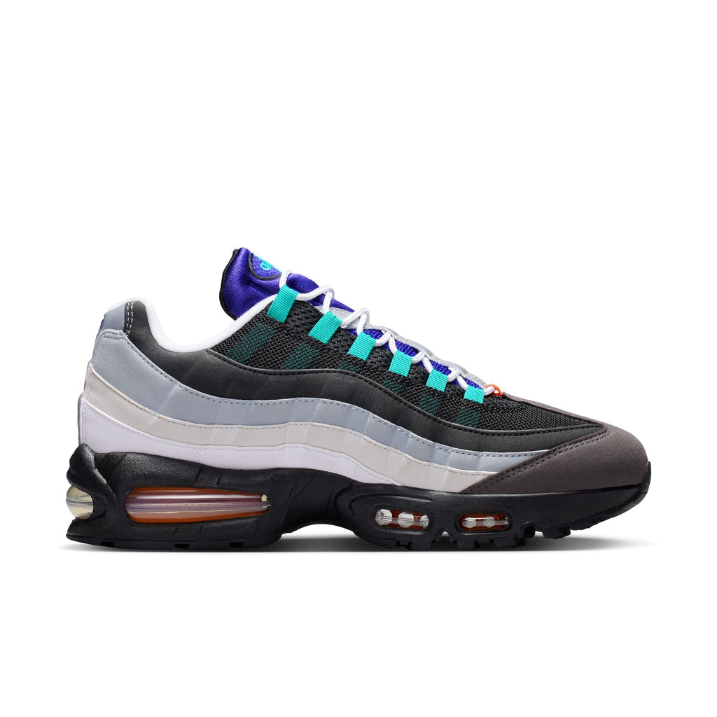 Nike Air Max 95 Big Bubble Premium - BLACK/VOLT-WHITE for Men - product image from the listing.