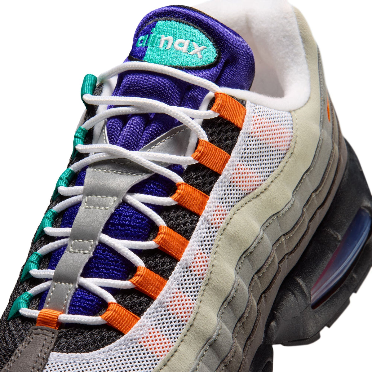 Nike Air Max 95 Big Bubble Premium - BLACK/VOLT-WHITE for Men - product image from the listing.