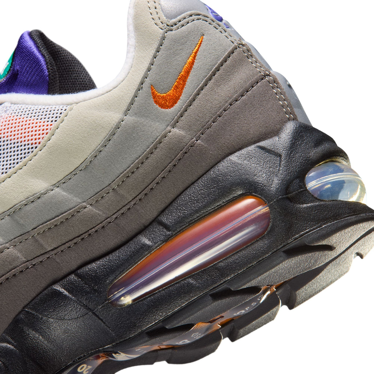Nike Air Max 95 Big Bubble Premium - BLACK/VOLT-WHITE for Men - product image from the listing.