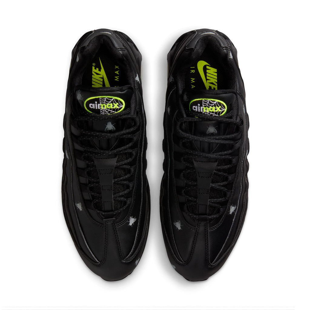 Nike Air Max 95 Premium "Houseflies" - BLACK/NEON YELLOW-BLACK-MTLC DARK GREY for Men - product image from the listing.