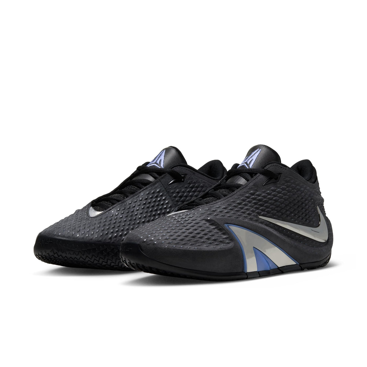 Ja 4 "Dark Mode" - BLACK/METALLIC SILVER-COBALT BLISS for Men - product image from the listing.