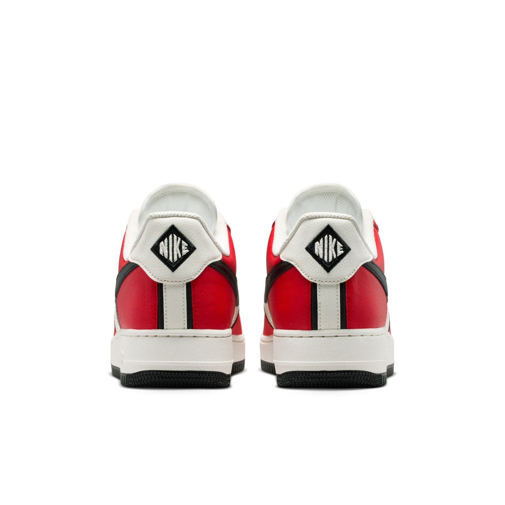 Nike Air Force 1 '07 LV8 - UNIVERSITY RED/BLACK-SAIL for Men - product image from the listing.