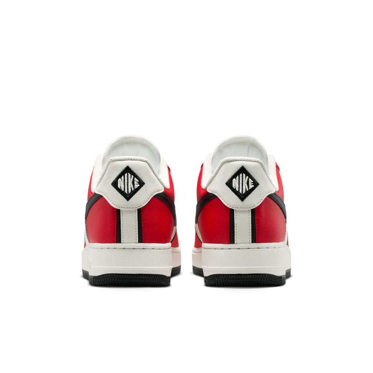 Nike Air Force 1 '07 LV8 - UNIVERSITY RED/BLACK-SAIL for Men - product image from the listing.