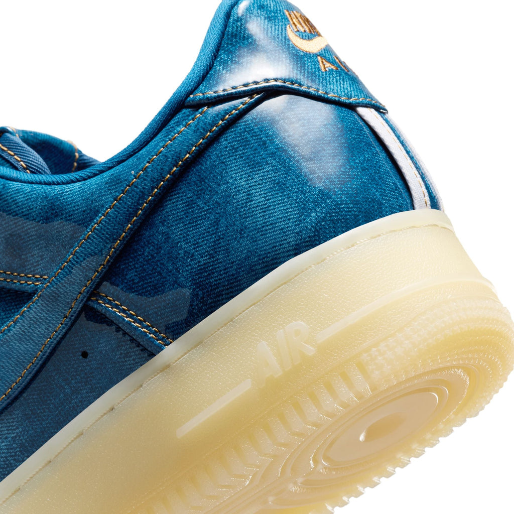 Nike Air Force 1 Retro-COASTAL BLUE/COASTAL BLUE-NATURAL-FLAX for Men - product image from the listing.