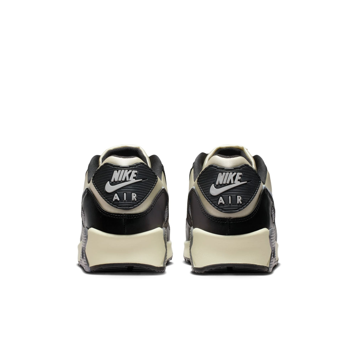 Nike Air Max 90 - SAIL/LT SMOKE GREY-BLACK-ANTHRACITE for Men - product image from the listing.