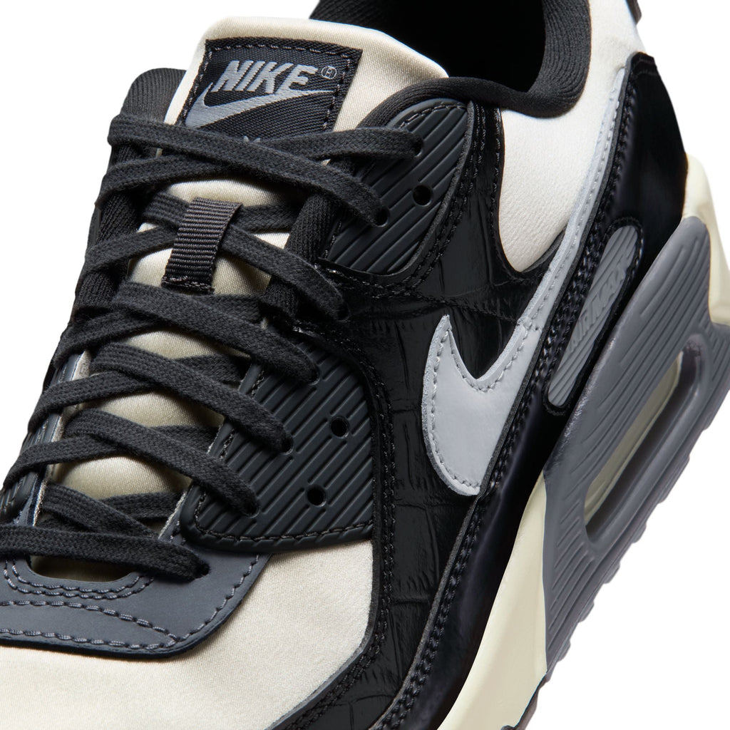 Nike Air Max 90 - SAIL/LT SMOKE GREY-BLACK-ANTHRACITE for Men - product image from the listing.
