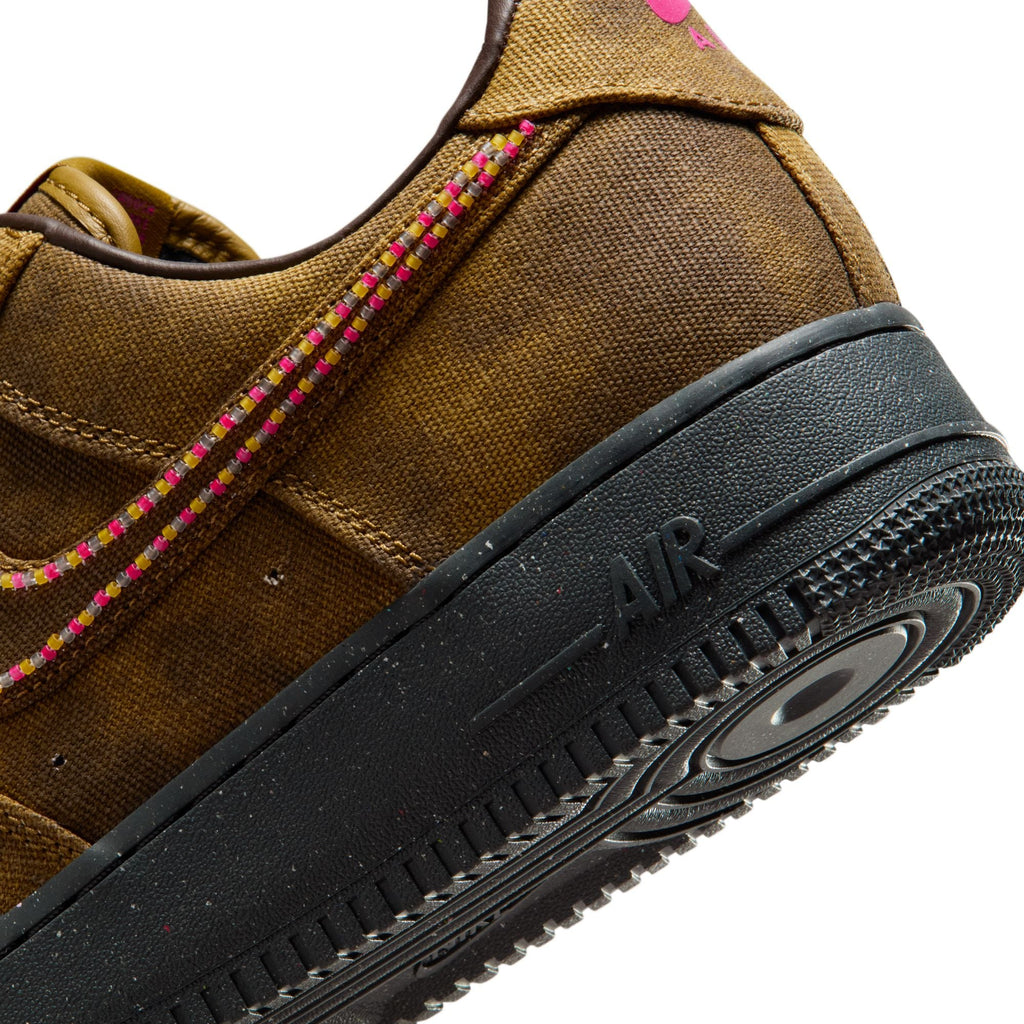 Nike Air Force 1 - DESERT MOSS/FIERCE PINK-MIDWEST GOLD for Men - product image from the listing.