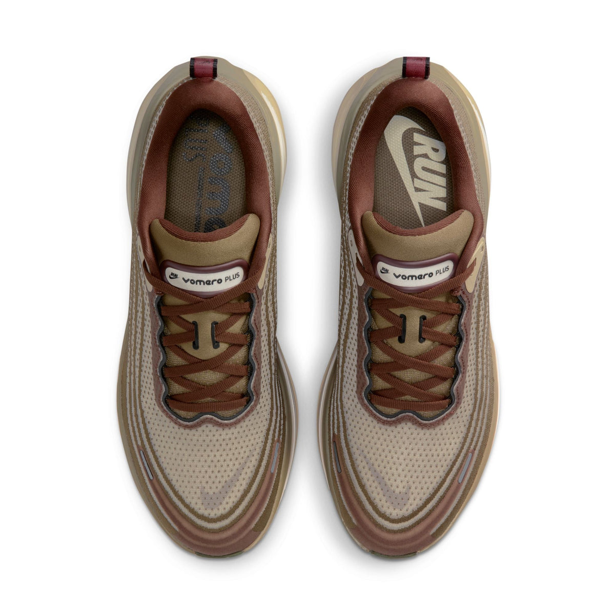 Nike Vomero Plus - OFF NOIR/PECAN-PHANTOM-NATURAL for Men - product image from the listing.
