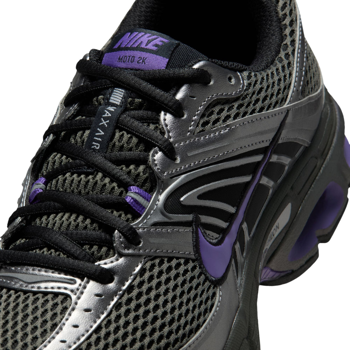 Nike Air Max Moto 2K - ANTHRACITE/WILD GRAPE-BLACK for Men - product image from the listing.