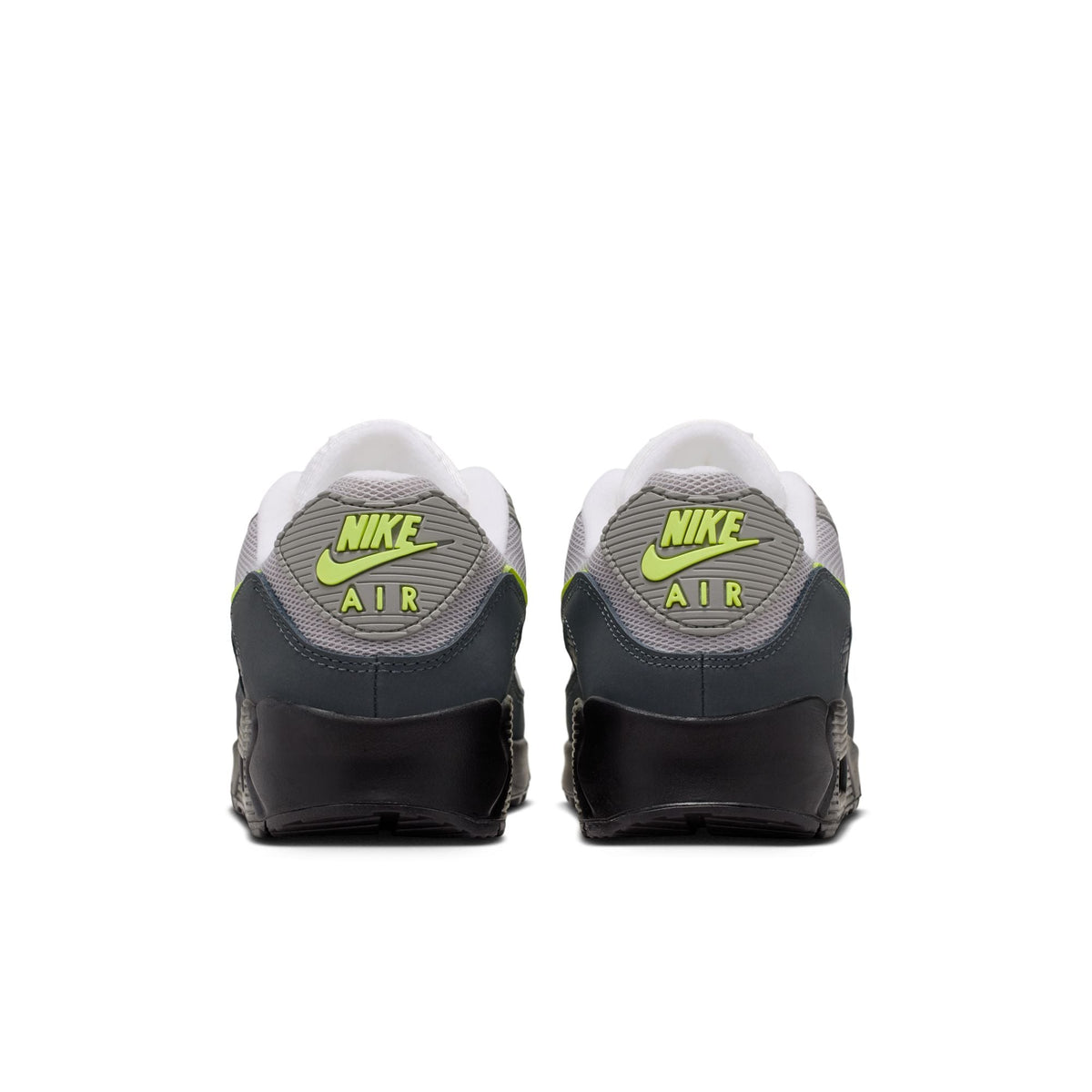 Nike Air Max 90 - BLACK/NEON YELLOW-ANTHRACITE for Men - product image from the listing.