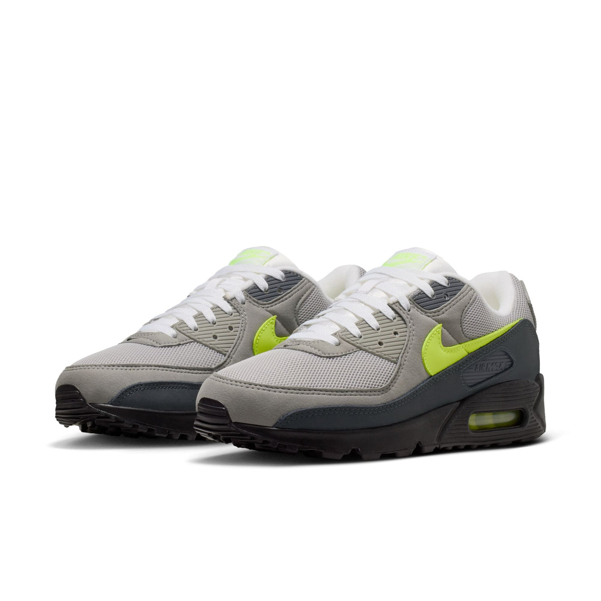 Nike Air Max 90 - BLACK/NEON YELLOW-ANTHRACITE for Men - product image from the listing.