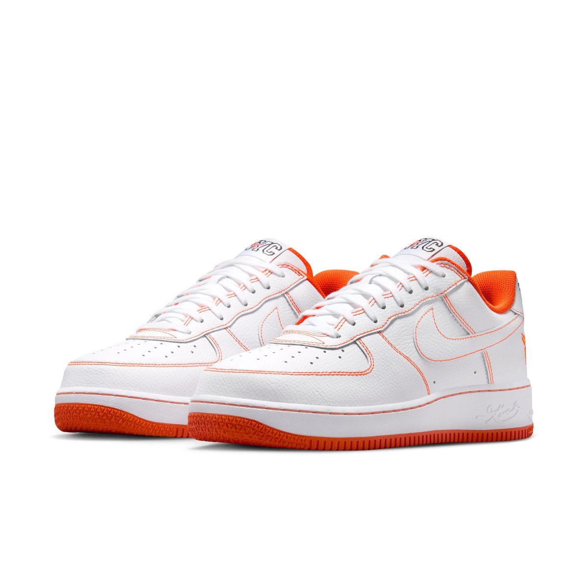 Nike Air Force 1 Low Protro - WHITE/WHITE-SAFETY ORANGE for Men - product image from the listing.