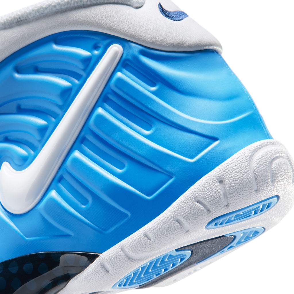 Nike Little Posite Pro GS in UNIVERSITY BLUE/WHITE-WHITE - product image from the listing.