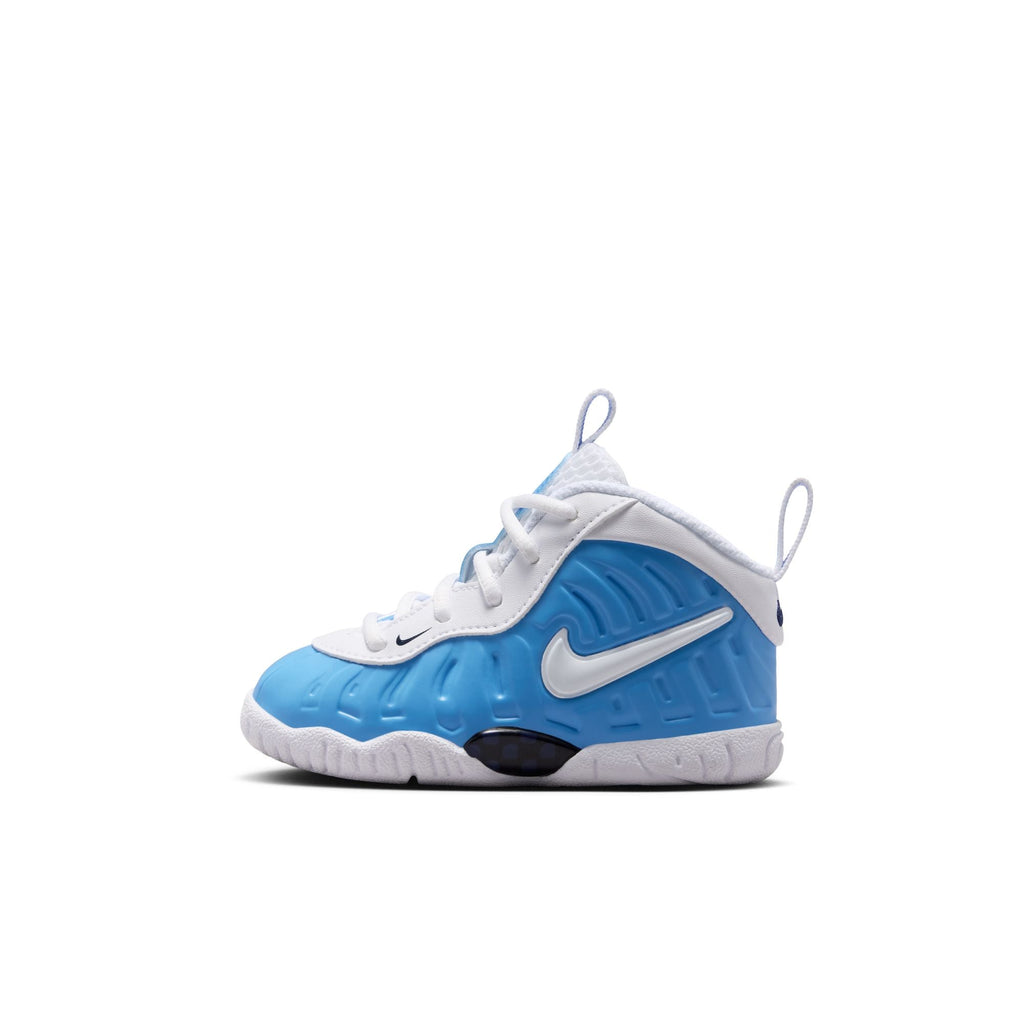 Nike Little Posite Pro - UNIVERSITY BLUE/WHITE-WHITE for Toddler - product image from the listing.