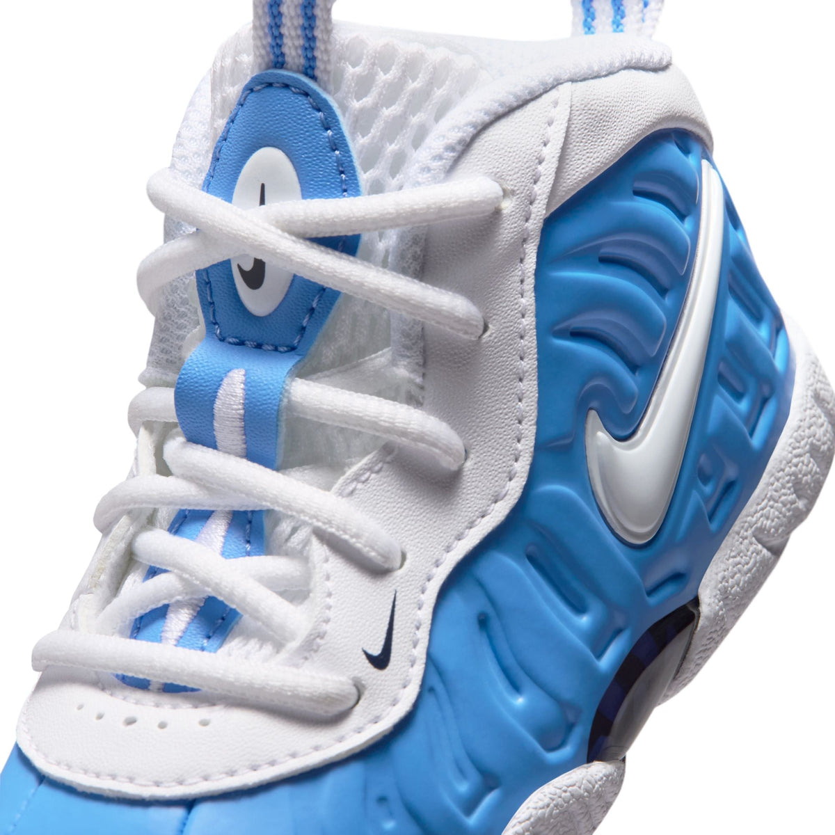 Nike Little Posite Pro - UNIVERSITY BLUE/WHITE-WHITE for Toddler - product image from the listing.