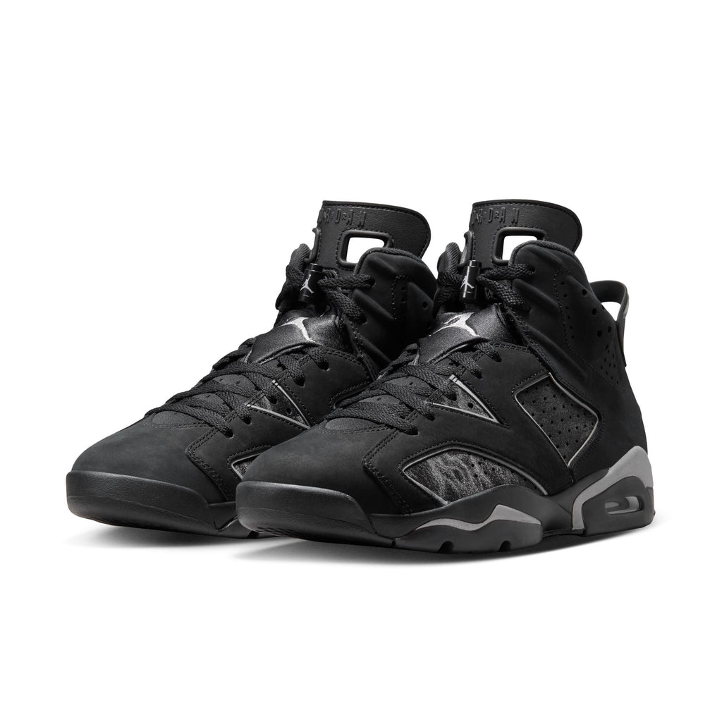 Air Jordan 6 Retro "Cap & Gown" - BLACK/REFLECT SILVER-BLACK for Men - product image from the listing.