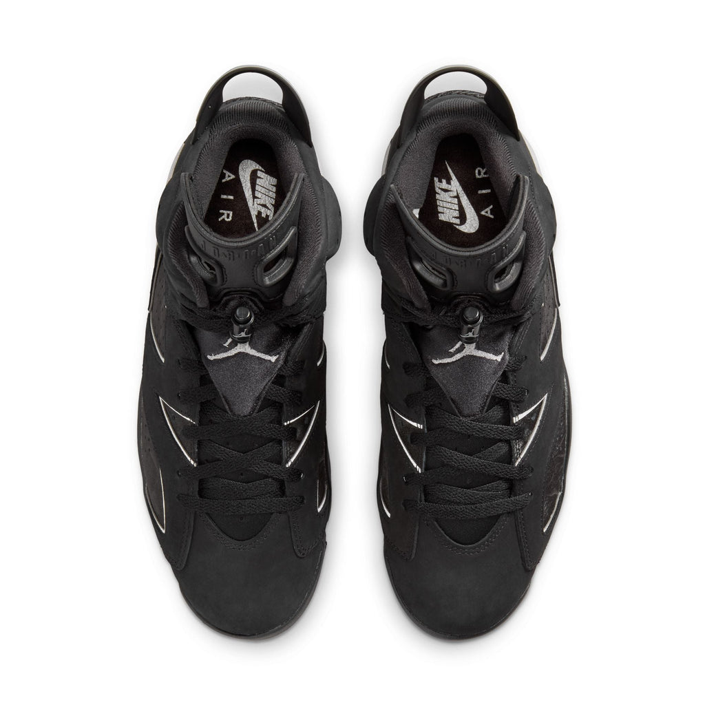 Air Jordan 6 Retro "Cap & Gown" - BLACK/REFLECT SILVER-BLACK for Men - product image from the listing.