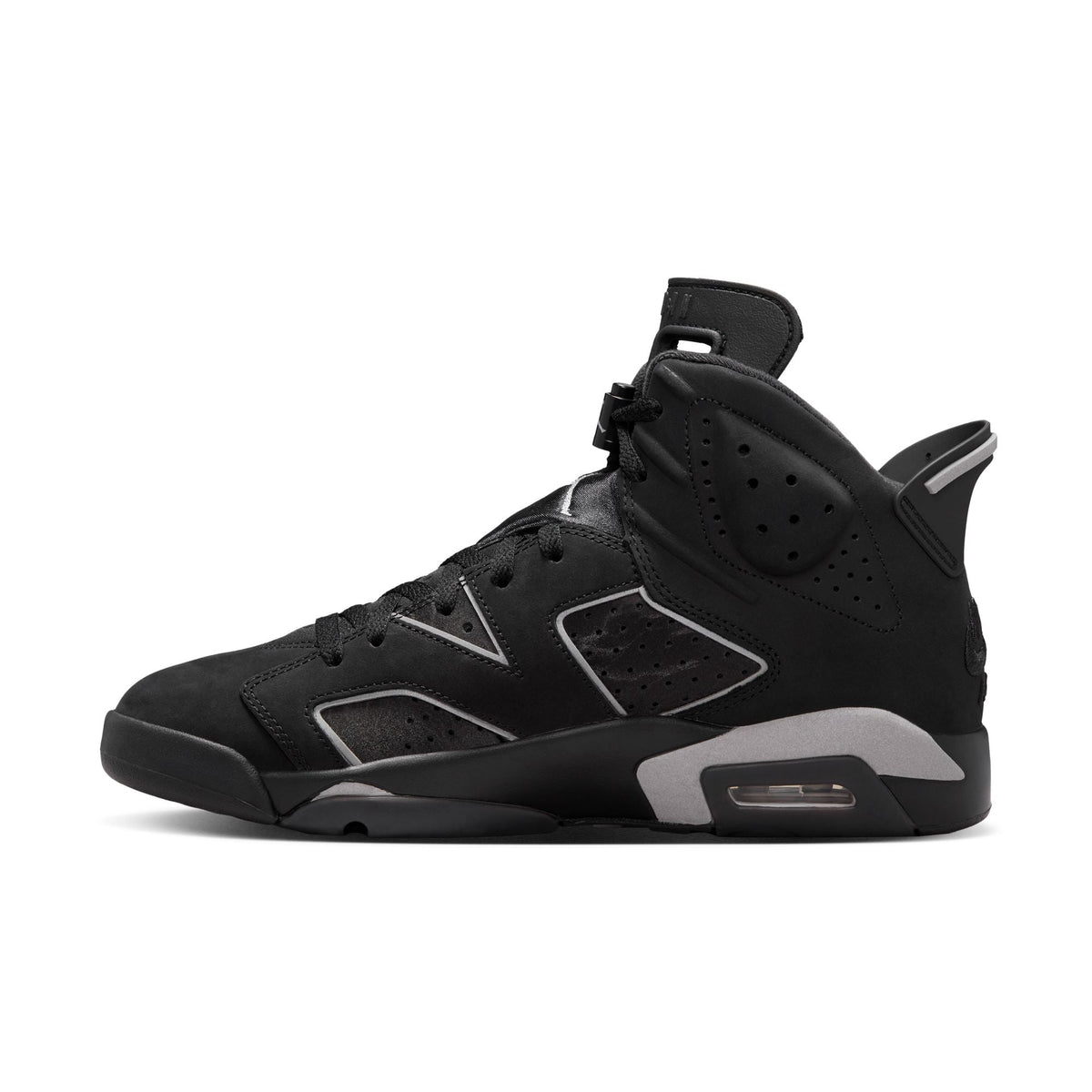 Air Jordan 6 Retro "Cap & Gown" - BLACK/REFLECT SILVER-BLACK for Men - product image from the listing.