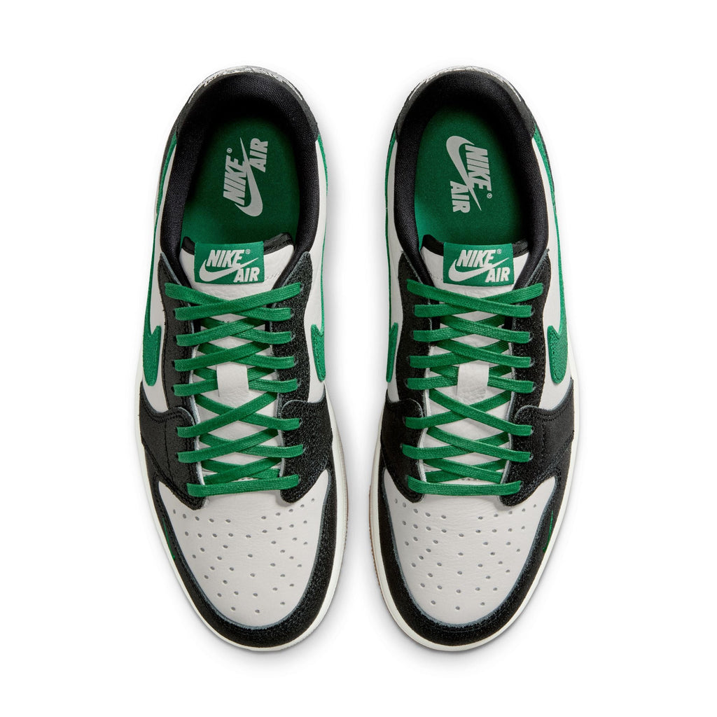 Air Jordan 1 Retro Low OG "Phantom and Pine Green" - PHANTOM/PINE GREEN-BLACK for Men - product image from the listing.