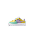 Nike Air Force 1 - YELLOW PULSE/PINK FOAM-HYDRANGEAS for Toddler - product image from the listing.