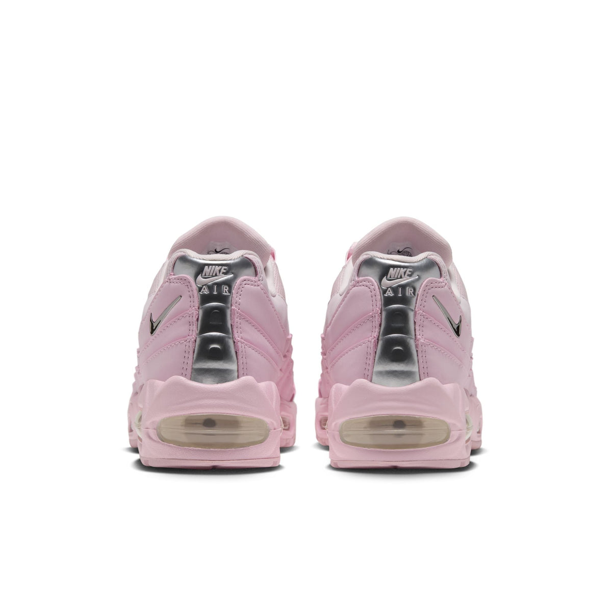 Nike Air Max 95 Big Bubble - PINK FOAM/METALLIC SILVER-PEARL PINK for Women - product image from the listing.