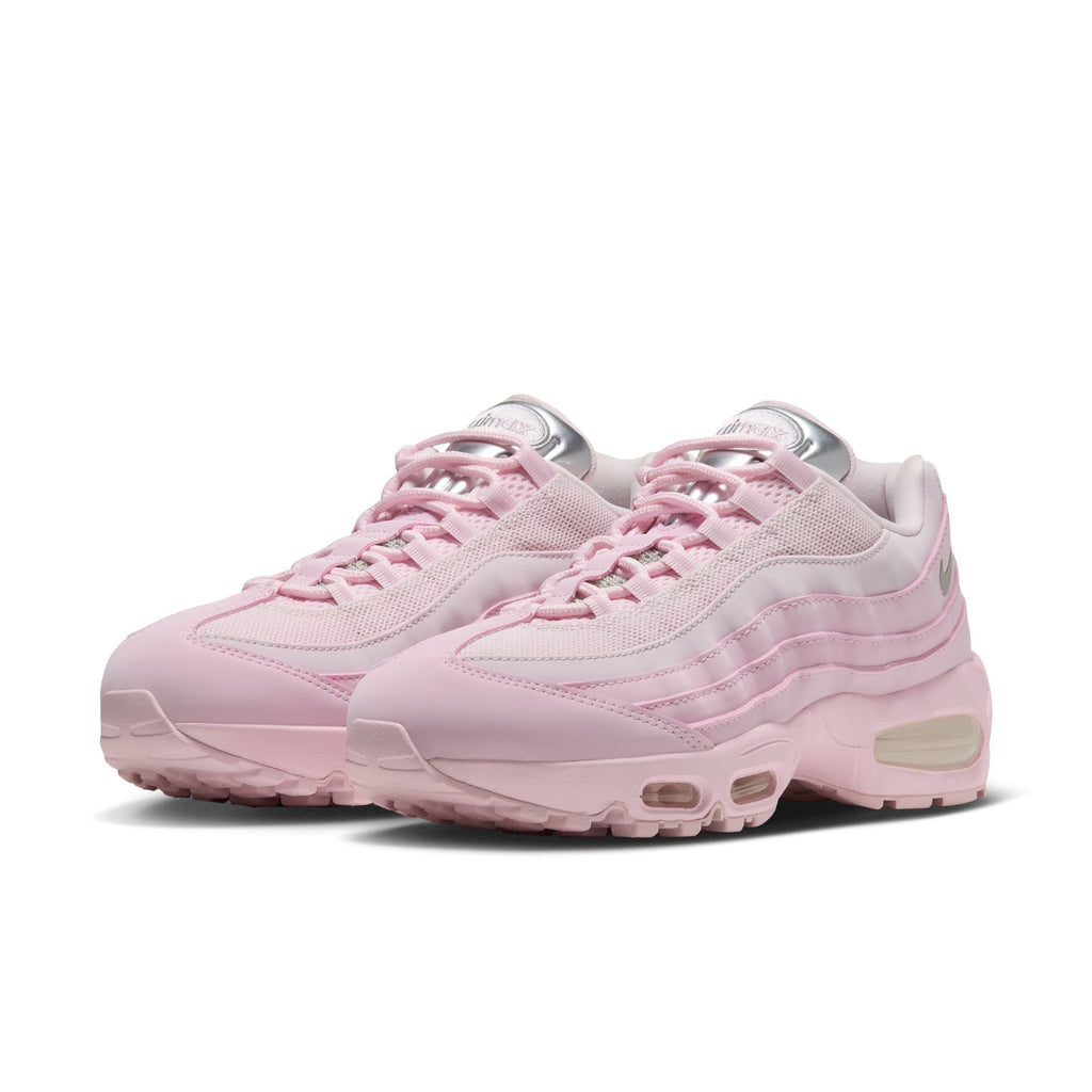 Nike Air Max 95 Big Bubble - PINK FOAM/METALLIC SILVER-PEARL PINK for Women - product image from the listing.