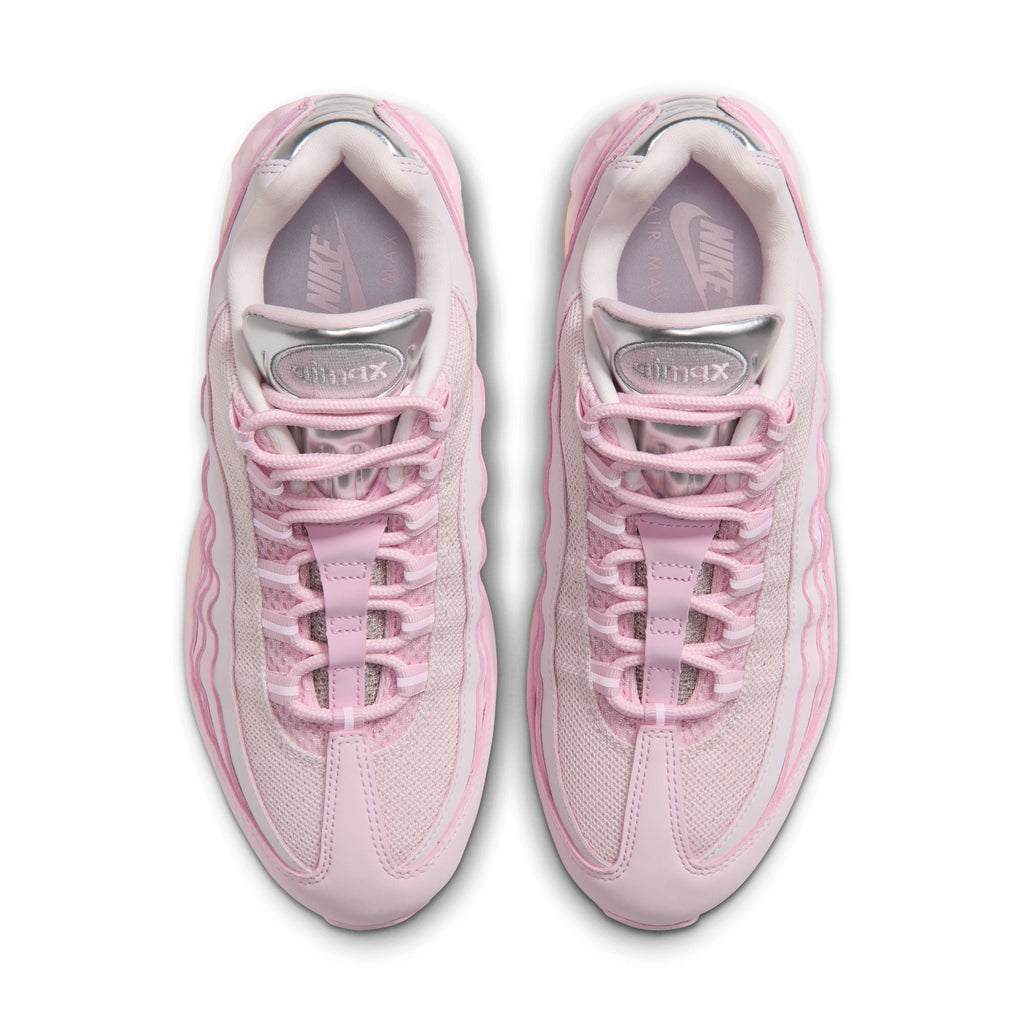 Nike Air Max 95 Big Bubble - PINK FOAM/METALLIC SILVER-PEARL PINK for Women - product image from the listing.