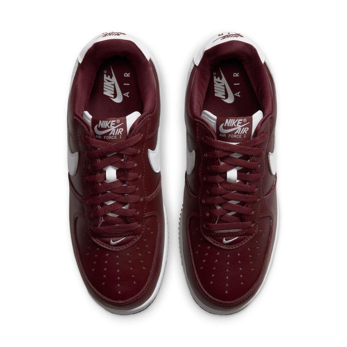 Nike Air Force 1 '01 - DARK TEAM RED/WHITE for Men - product image from the listing.