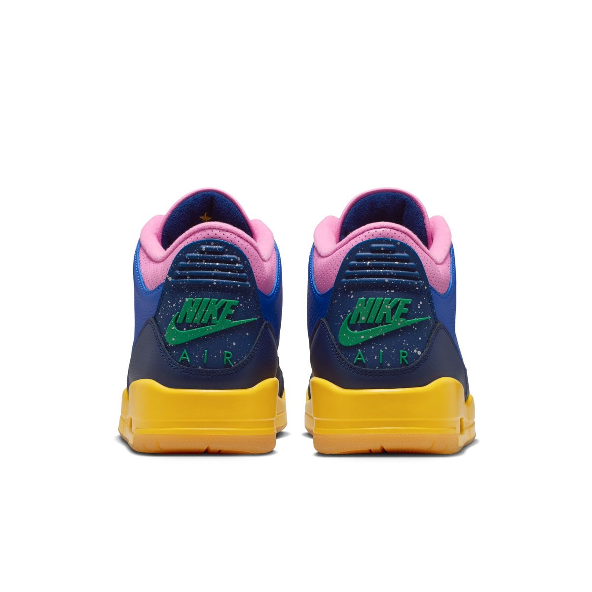 Air Jordan 3 Retro OG "Brazil" - RACER BLUE/LUCKY GREEN-BLUE VOID for Men - product image from the listing.