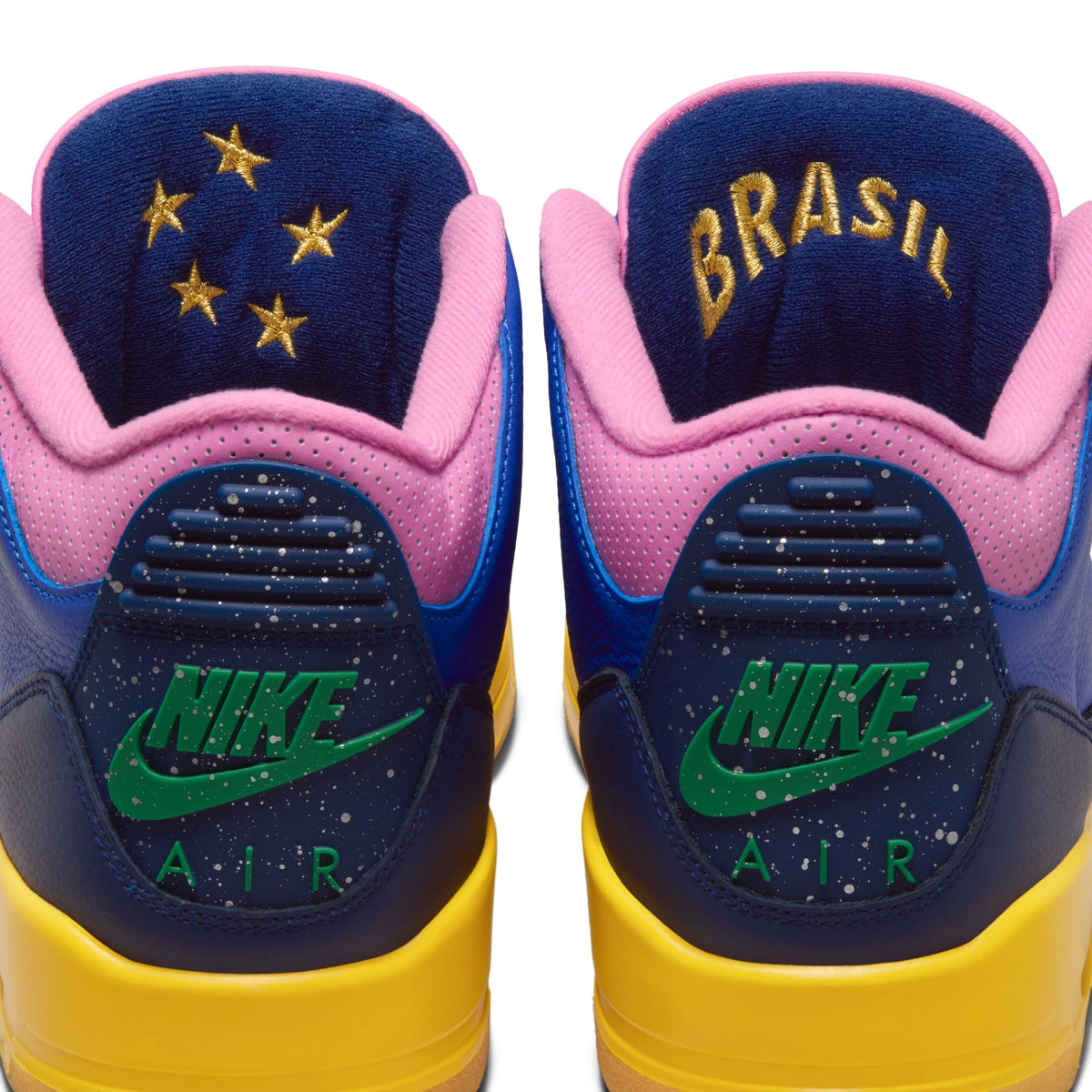 Air Jordan 3 Retro OG "Brazil" - RACER BLUE/LUCKY GREEN-BLUE VOID for Men - product image from the listing.