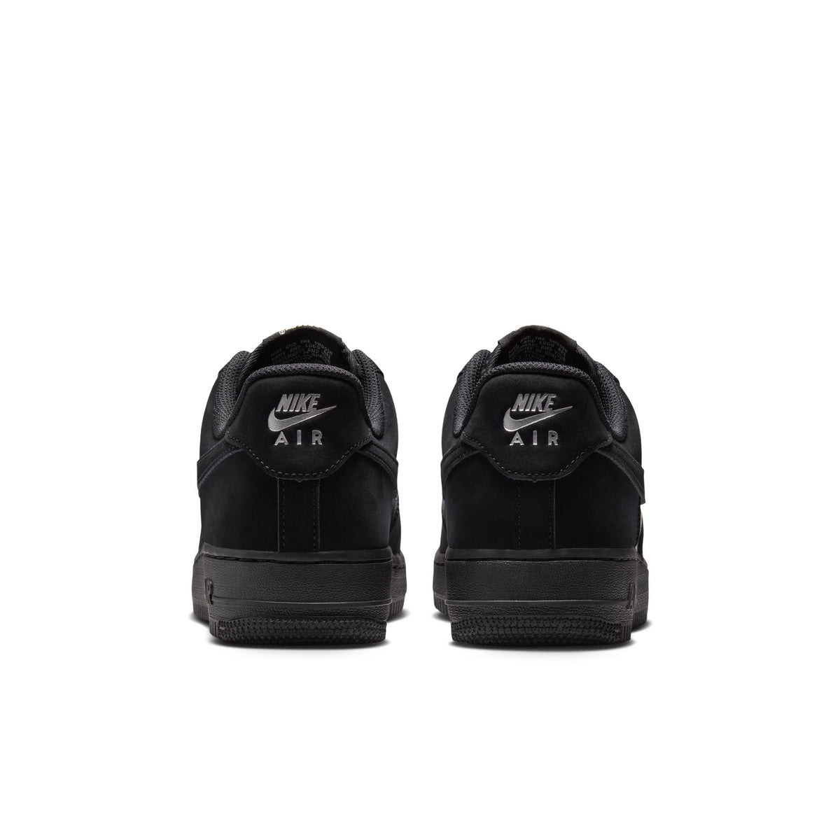 Nike Air Force 1 '07 SE - BLACK/BLACK-METALLIC SILVER-ANTHRACITE for Women - product image from the listing.