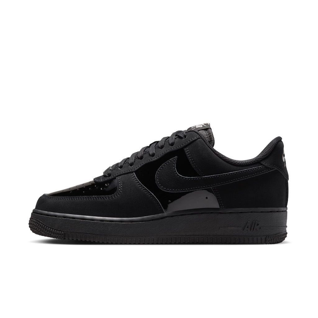 Nike Air Force 1 '07 SE - BLACK/BLACK-METALLIC SILVER-ANTHRACITE for Women - product image from the listing.