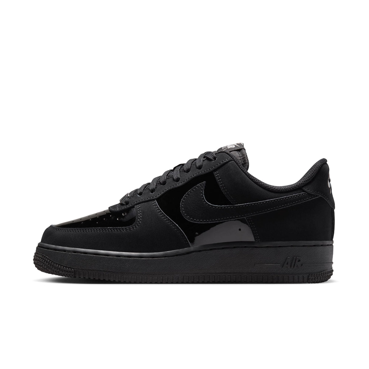 Nike Air Force 1 '07 SE - BLACK/BLACK-METALLIC SILVER-ANTHRACITE for Women - product image from the listing.