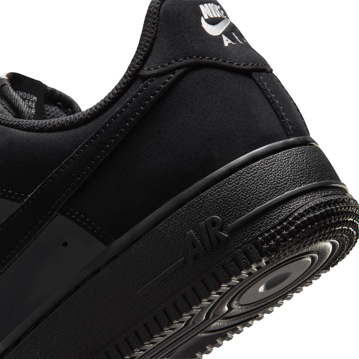 Nike Air Force 1 '07 SE - BLACK/BLACK-METALLIC SILVER-ANTHRACITE for Women - product image from the listing.