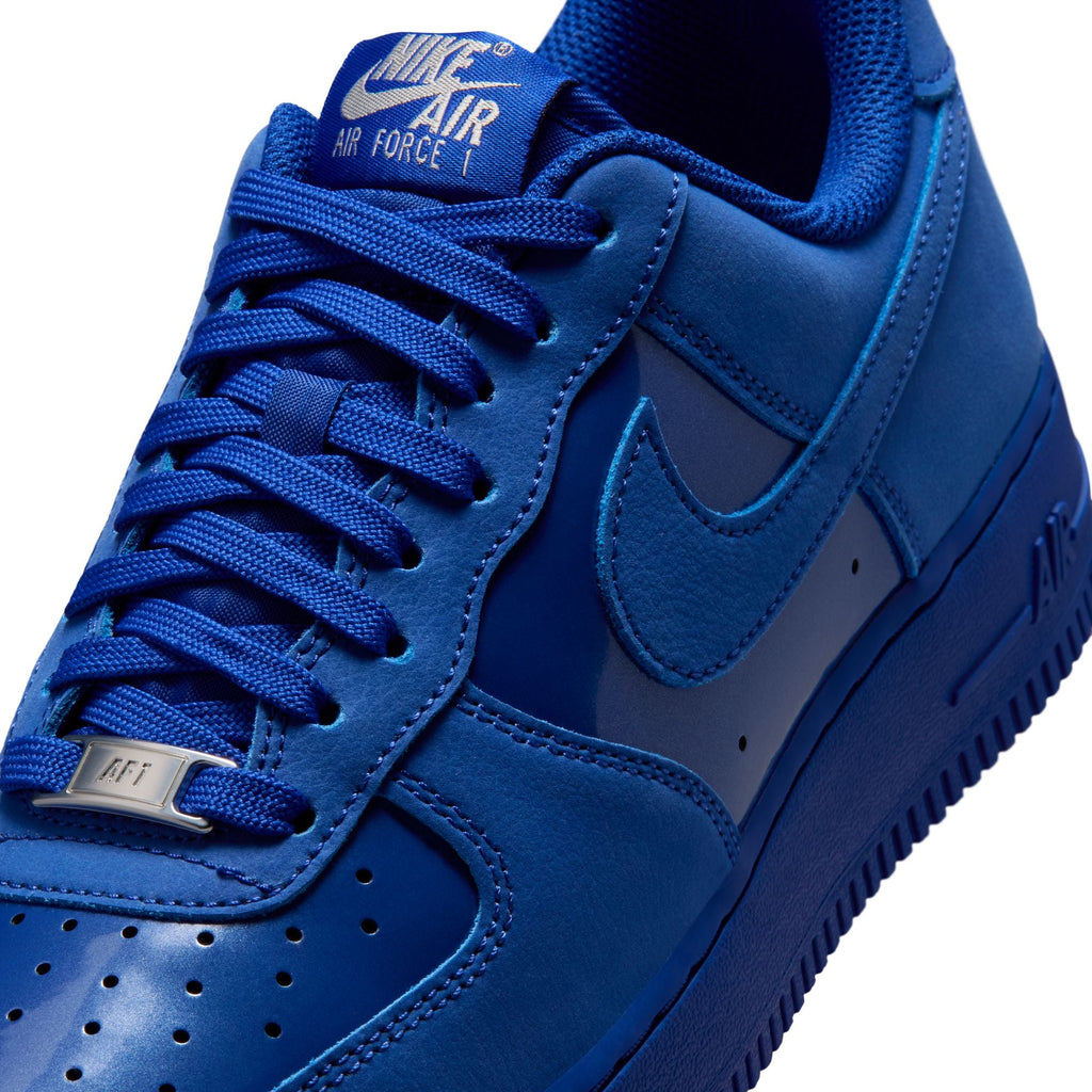 Nike Air Force 1 '07 SE - OLD ROYAL/OLD ROYAL-METALLIC SILVER for Women - product image from the listing.