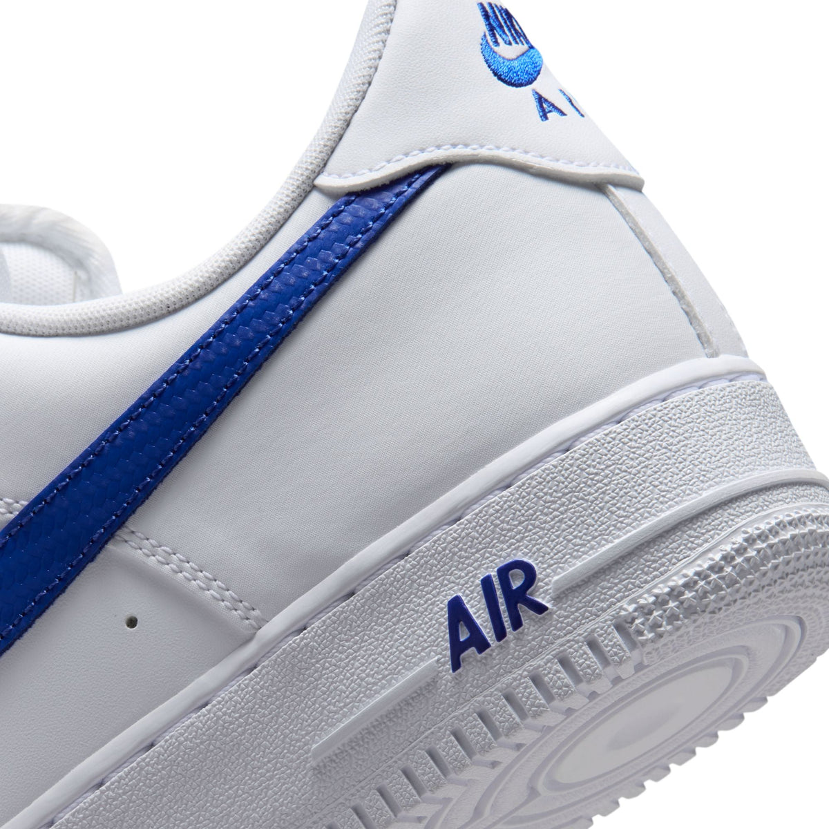 Nike Air Force 1 '07 - WHITE/GAME ROYAL for Men - product image from the listing.
