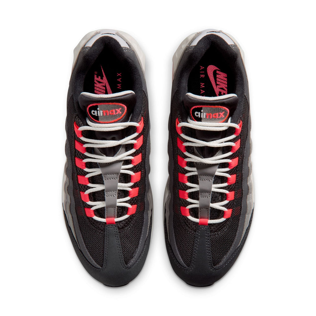 Nike Air Max 95 Big Bubble-ANTHRACITE/SOLAR RED-LT GRAPHITE for Men - product image from the listing.