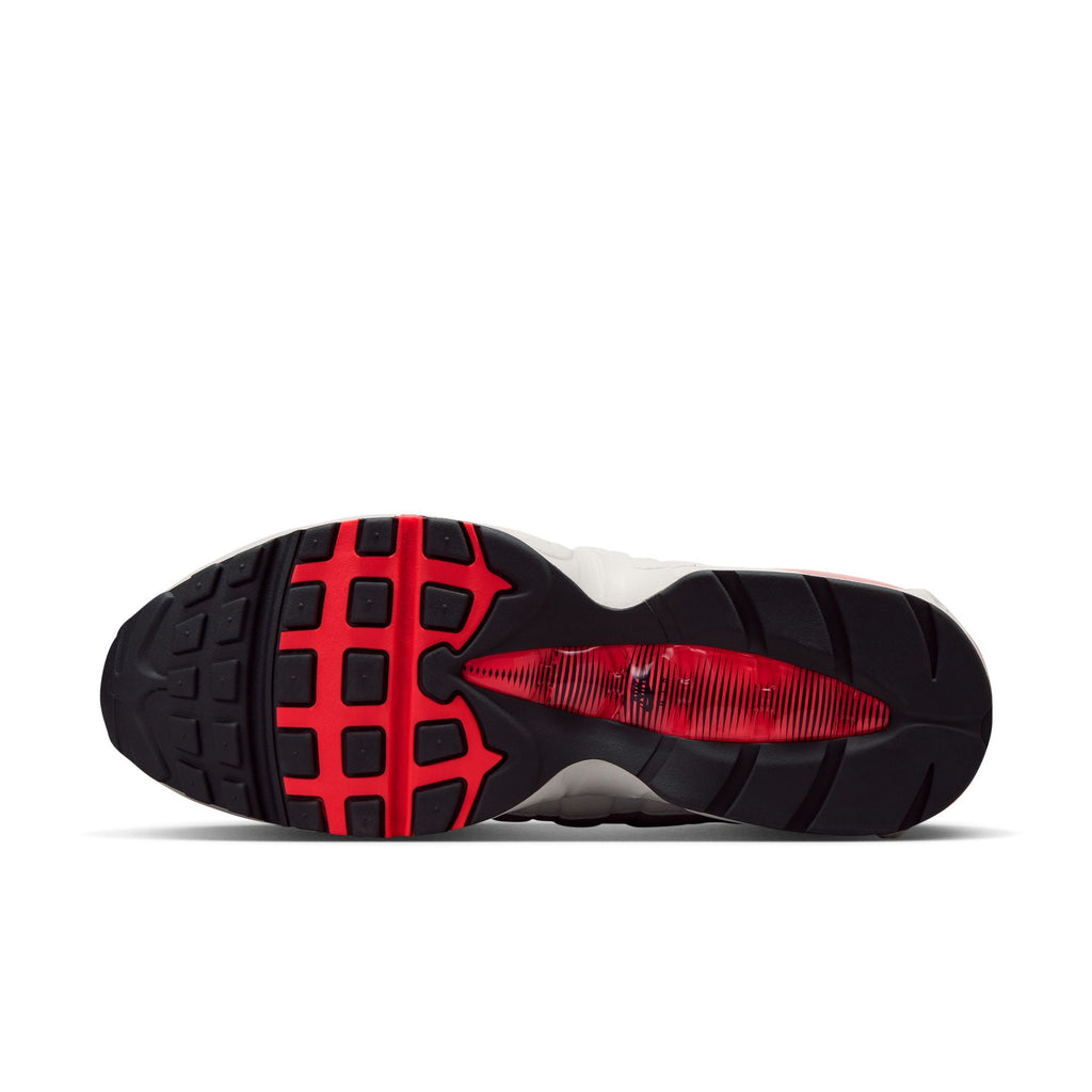 Nike Air Max 95 Big Bubble-ANTHRACITE/SOLAR RED-LT GRAPHITE for Men - product image from the listing.