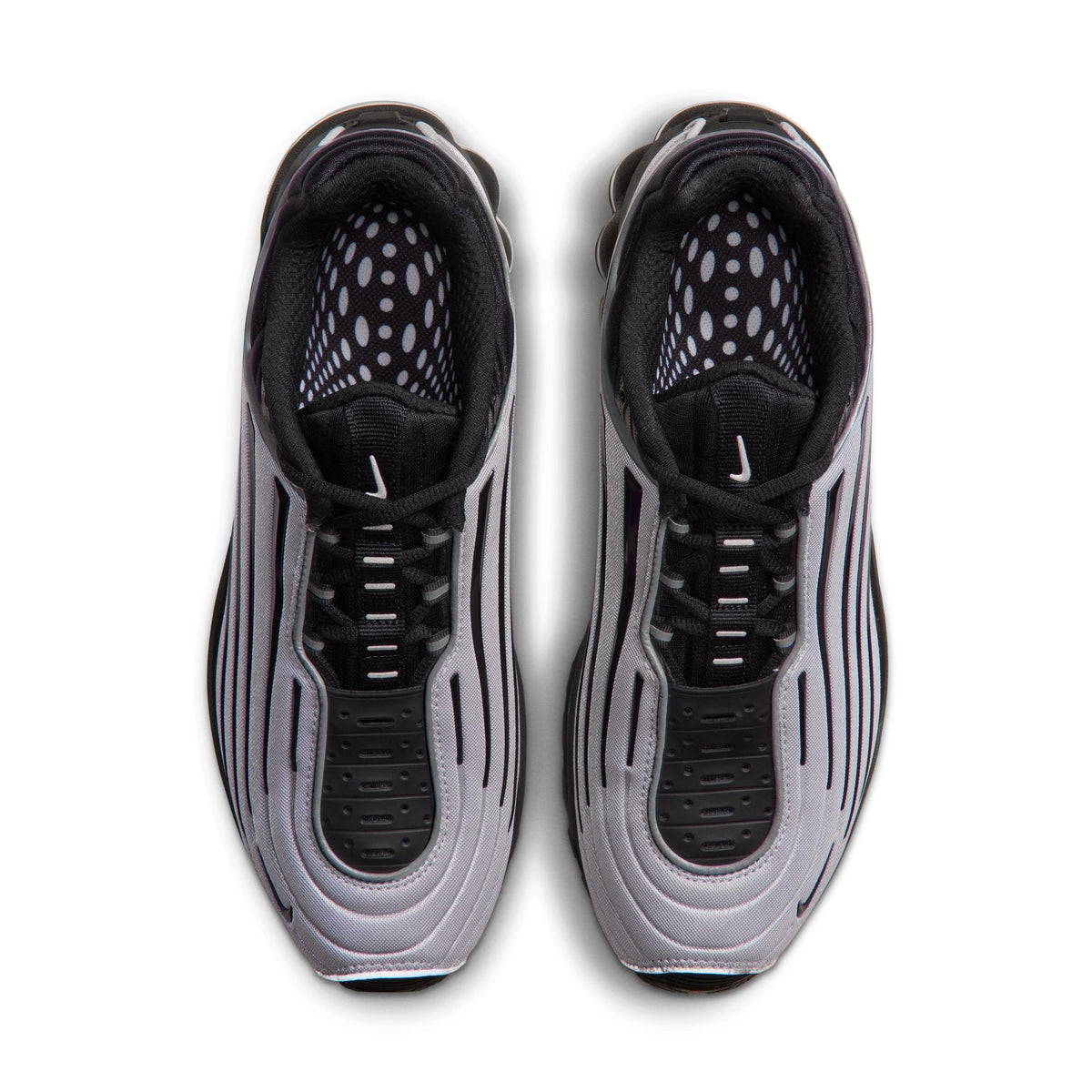 Nike Air Max Ecstasy Plus - METALLIC SILVER/BLACK-WHITE for Men - product image from the listing.