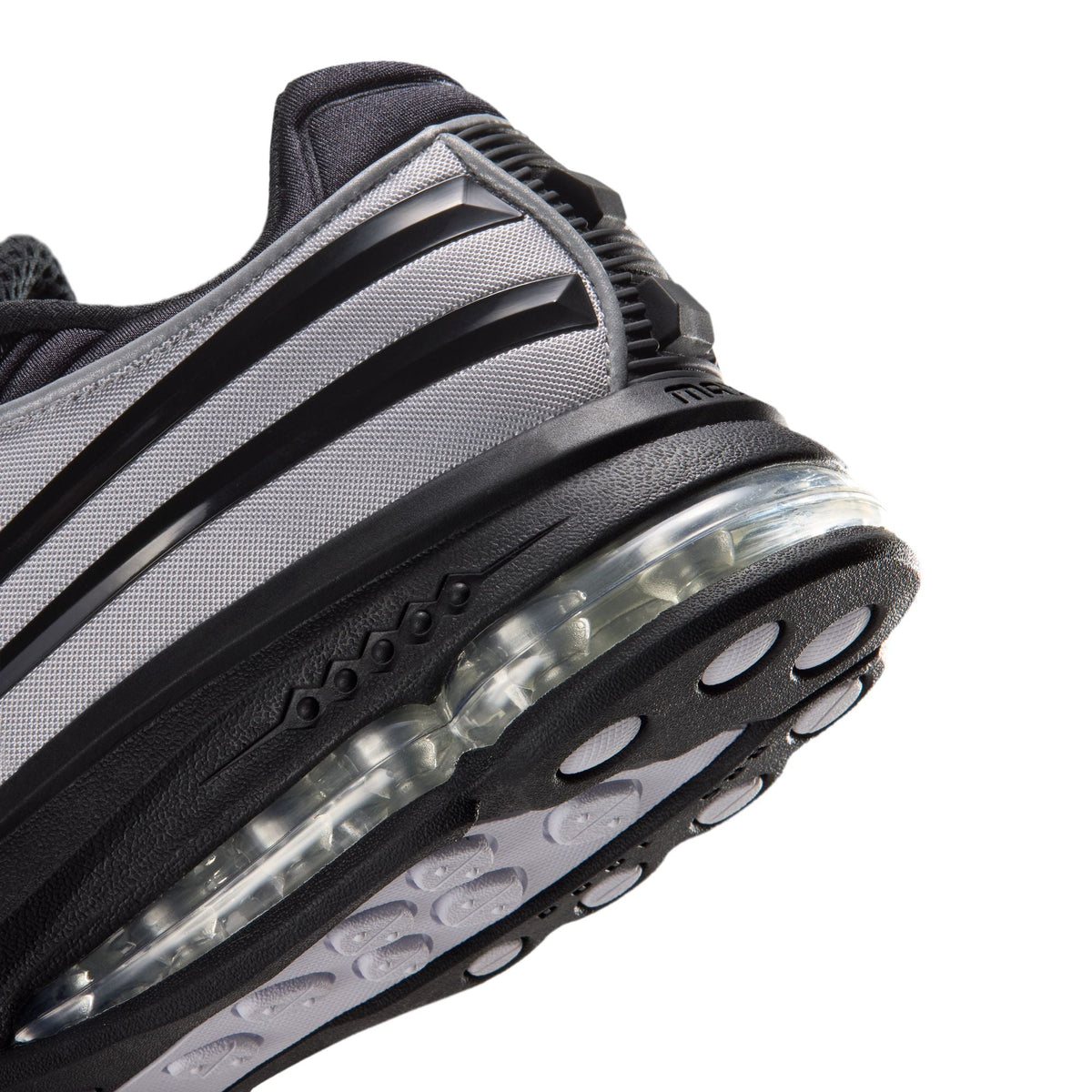 Nike Air Max Ecstasy Plus - METALLIC SILVER/BLACK-WHITE for Men - product image from the listing.