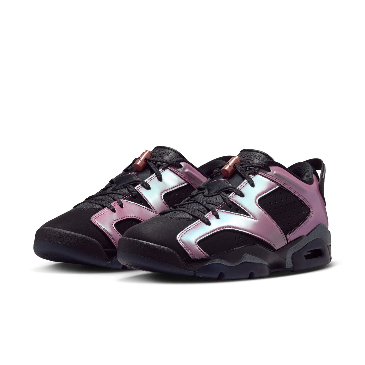 Air Jordan 6 Retro Low "Metamorphosis" - BLACK/BLACK-DESERT BERRY for Women - product image from the listing.