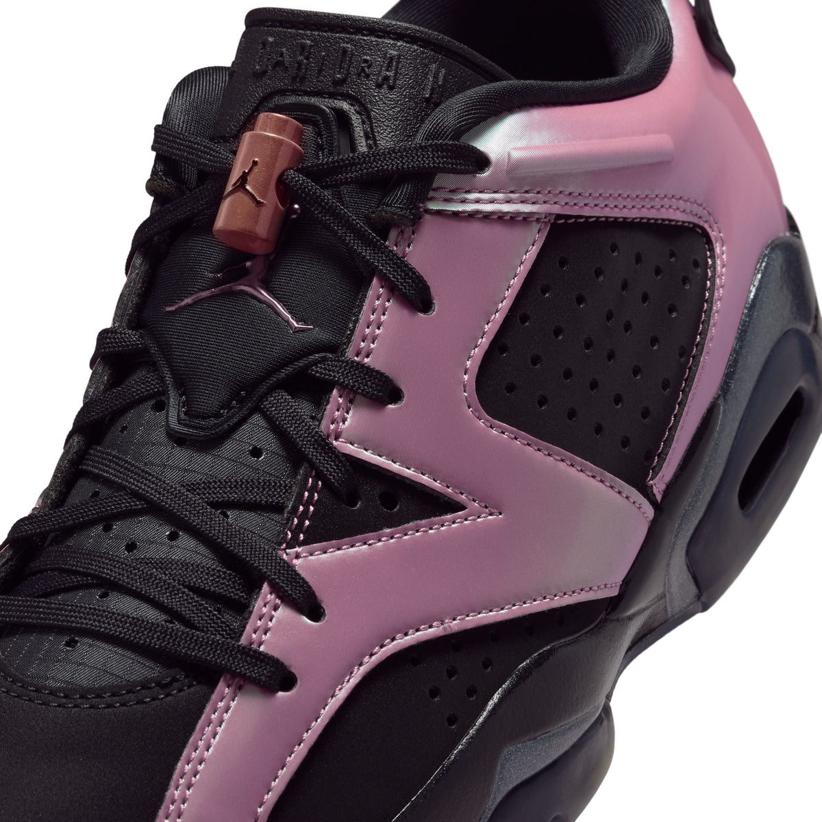 Air Jordan 6 Retro Low "Metamorphosis" - BLACK/BLACK-DESERT BERRY for Women - product image from the listing.